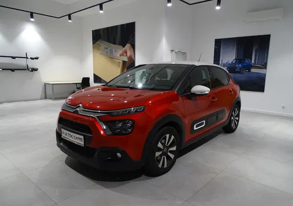 Citroen C3 cena 78900 przebieg: 11500, rok produkcji 2022 z Siechnice małe 92